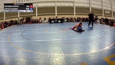 145 lbs Cons. Round 1 - Kaydence Gortat, Utah vs Kaylie Julander, Wyoming