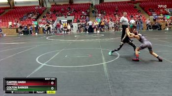 68 lbs Champ. Round 1 - Carter Haigh, Wadsworth vs Colton Barker, Rising Kingz