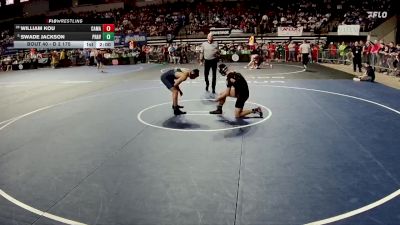 D 2 175 lbs Champ. Round 1 - Swade Jackson, Prairieville vs William Kou, Caddo Magnet
