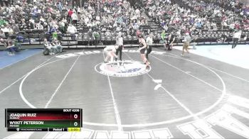 190 lbs Cons. Round 1 - Wyatt Peterson, Payson vs Joaquin Ruiz, Murray