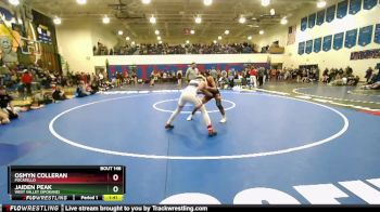 126 lbs Champ. Round 2 - Osmyn Colleran, Pocatello vs Jaiden Peak, West Valley (Spokane)