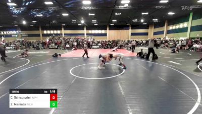 126 lbs Round Of 128 - Cody Schexnyder, Alpha Wolves vs Zane Maniatis, Golden State WC