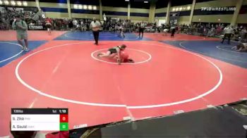 136 lbs Round Of 16 - Sophia Zika, Paw vs Autumn Gould, Canyon Springs