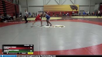 184 lbs Cons. Round 2 - Porfino Perez, Dubuque vs Zaquerius Harris, Dubuque
