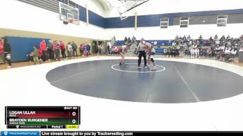 190 lbs Semifinal - Brayden Burgener, Shadle Park vs Logan Ullah, Mead