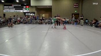 170 lbs Round 6 (8 Team) - Aidan Canupp, Crossroads Wrestling vs Thomas Moore, Williamson County WC