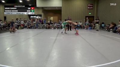 170 lbs Round 6 (8 Team) - Aidan Canupp, Crossroads Wrestling vs Thomas Moore, Williamson County WC
