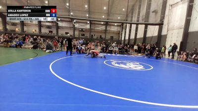 U14 FK - 126 lbs 3rd Place Match - Amadeo Lopez, Whatcom Wrestling Academy vs Atilla Karteron, Sua Sponte Wrestling Club
