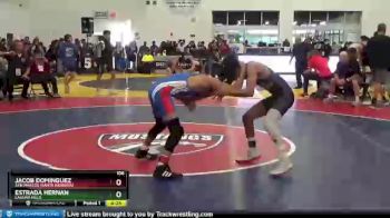 106 lbs Cons. Round 1 - Estrada Hernan, Laguna Hills vs Jacob Dominguez, San Marcos (Santa Barbara)