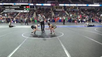 75 lbs Champ. Round 1 - Jentry Lyden, South Central Punisher vs Laney Pfannenstiel, Hays Wrestling Club
