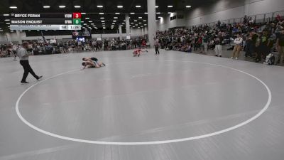106 lbs Champ. Rd Of 128 - Mason Enquist, Black Fox Wrestling Academy vs Bryce Feran, Victory School Of Wrestling