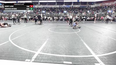 60 lbs Round Of 16 - Jerry Lane, Team Of Hard Knox vs Weston Myers, Pawhuska