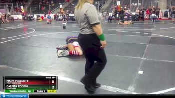 122 lbs Cons. Round 4 - Calista Rodish, Team Iowa vs Mary Prescott, Team Wisconsin