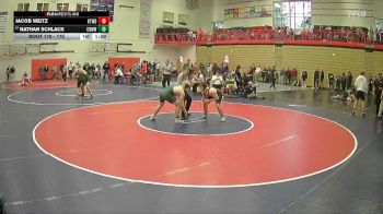 175 lbs Champ. Round 1 - Jacob Weitz, Kentwood vs Nathan Schlack, Edmonds-Woodway
