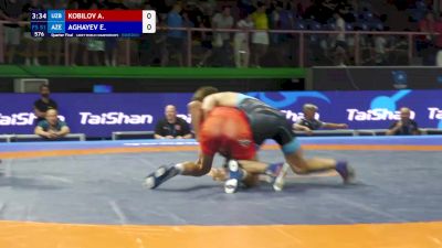 51 kg 1/4 Final - Abbosbek Kobilov, Uzbekistan vs Elman Aghayev, Azerbaijan