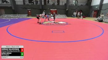 120 lbs Cons. Semis - ADRIAN VALDOVINOS, Victory Wrestling-Central WA vs Julian Jaimez, Washington