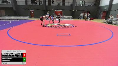 120 lbs Cons. Semis - ADRIAN VALDOVINOS, Victory Wrestling-Central WA vs Julian Jaimez, Washington