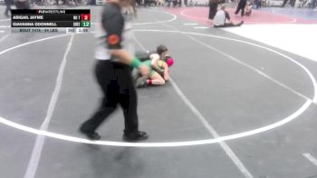 64 lbs Quarterfinal - KelleyAnne Bates, Redwood WC vs Braelynn Mancilla, Ravage WC