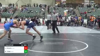 156 lbs Consi Of 8 #2 - Jordan Howes, Elko vs Braelen Toles, Damonte