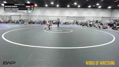 80 lbs Rr Rnd 4 - Bryson Zunich, Wyoming Underground vs Tenner Gregory, Shelton Wrestling Academy 12U