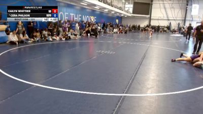 131 lbs Quarterfinal - Cailyn Whittier, Wartburg vs Cera Philson, Wisconsin Stevens Point