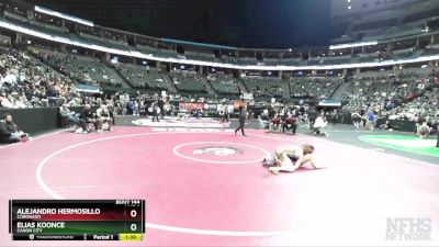 150-4A Quarterfinal - Alejandro Hermosillo, Coronado vs Elias Koonce, Canon City