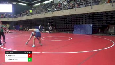 95 lbs Consi-qtrs - Madison Kell, Newport vs Calleigh McBride, Berlin