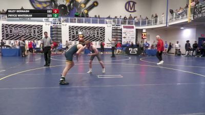 139 lbs Consy 6 - Riley Bernash, Chestnut Ridge vs Pryce Whiteman, Saegertown