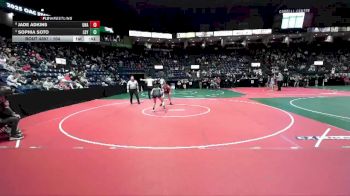 104 lbs Cons. Round 5 - Sophia Soto, LDYA vs Jade Adkins, Unattached