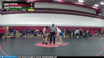 137-138 lbs Round 3 - Kaden Jennings, Foothill vs Pedro Tapia Zamora, Cheyenne