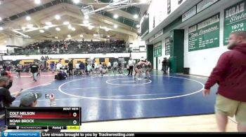 189 lbs Cons. Semi - Noah Brock, Star vs Colt Nelson, Homedale