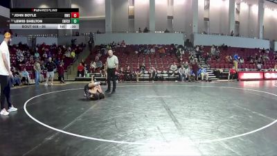 86 lbs Champ. Round 1 - Lewis Shelton, Enlisted Nine Fight Company VA vs John Boyle, Ranger Wrestling Club