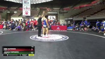 170 lbs Placement Matches (16 Team) - Eric Almanza, SJWA vs Angelo Esposito, MDWA