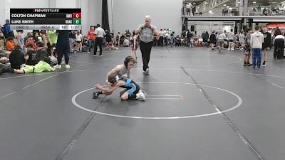 52 lbs Placement (4 Team) - Luke Smith, Kraken vs Colton Chapman, Grit Mat Club