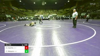 115 lbs 3rd Place - Anthony Castillo, Central vs Carlos Melgoza, Kingsburg