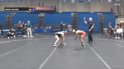 124 lbs Champ. Round 2 - Juliana Diaz, Delaware State vs Sidney Sullens, Life University