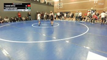 100 lbs Champ. Round 1 - David Martinez, Idaho vs Gadge Hittle, Parma Wrestling