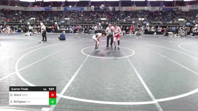 138 lbs Quarterfinal - Owen Ward, Aberdeen vs Zander Stillgess, Florida National Team