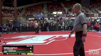 105 lbs Cons. Round 1 - Sophia Castillo, Alma-Wabaunsee vs Lilly Herrman, Pratt