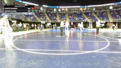 105 lbs Round Of 32 - Dante Schmidt, Hanover Area vs Mason Glass, Fort LeBoeuf