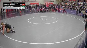106 lbs Quarterfinal - Jack Mulvahill, Cascade vs James Culbertson, Glencoe