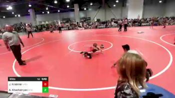 65 lbs Semifinal - Jaxon Kraemer, Apex vs Arto Khachatryan, Dethrone