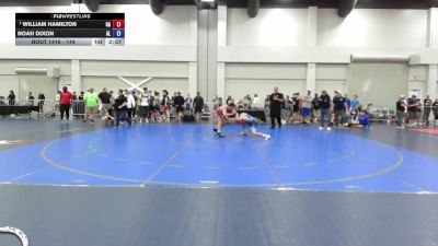 144 lbs Champ. Round 3 - William Hamilton, GA vs Noah Dixon, AL