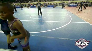 90 lbs Consi Of 8 #1 - Bryce Starr, Marlow Outlaws vs Jeremiah Freie, ANADARKO