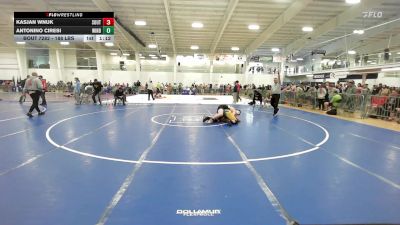 188 lbs Round Of 16 - Kasjan Wnuk, Southside WC vs Antonino Ciresi, Windham