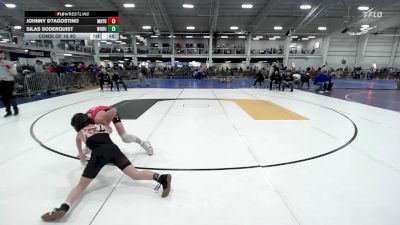 88 lbs Consi Of 16 #2 - Johnny D?Agostino, Mayo Quanchi WC vs Silas Soderquist, Woburn