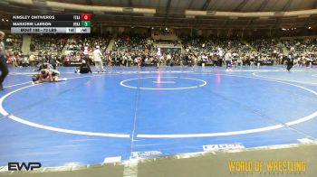 73 lbs Semifinal - Kinsley Ontiveros, Texas Elite vs Marjorie Larson, DeKalb