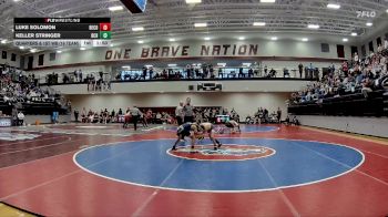 106 lbs Quarters & 1st Wb (16 Team) - Keller Stringer, Brantley County HS vs Luke Solomon, Berrien County
