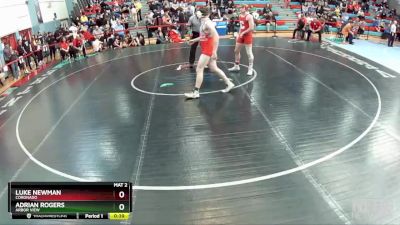 150 lbs Cons. Round 3 - Adrian Rogers, Arbor View vs Luke Newman, Coronado