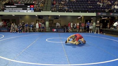 126 lbs Cons. Sub-semis - Drew Nesity, Arsenal Wrestling Club vs Dalton Hutchinson, Scoring Edge Wrestling Center